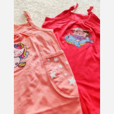 رامپر بندی نوزادی سرهمی بچگانه دخترانه دوجیب