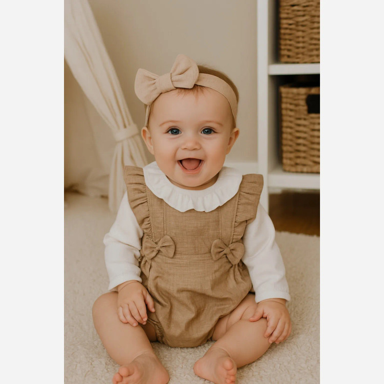 بادی و بلوز مجلسی دخترانه | لباس نوزادی شیک | مناسب 3 تا 18 ماه