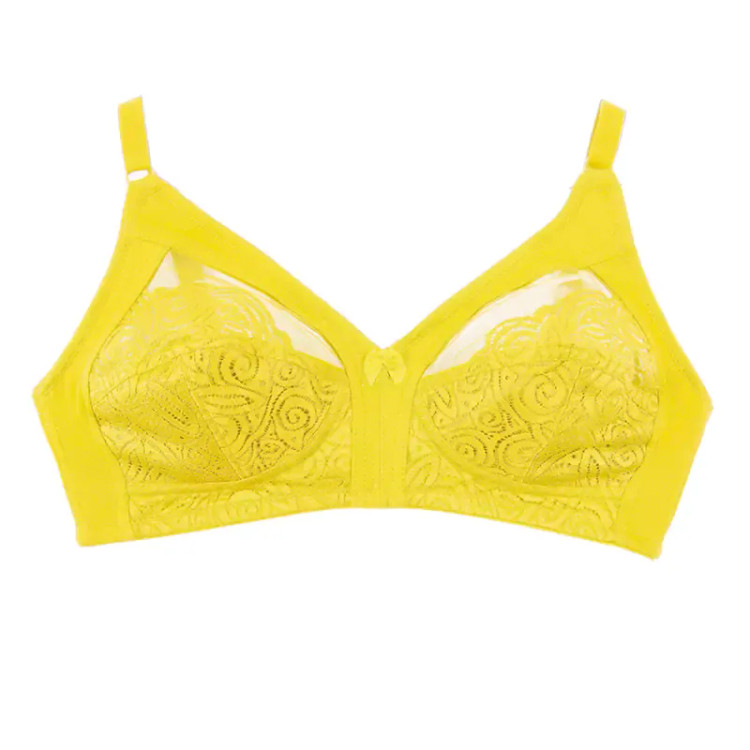 سوتین زنانه دانتل کاپ B بدون فنر و جک - مدل شیک و راحت