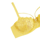 ست لباس زیر زنانه فنردار دانتل و تور هارنس دار مدل اسلیپ