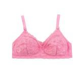 سوتین زنانه دانتل کاپ B بدون فنر طرح دار شیک