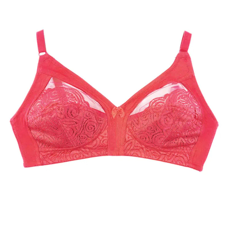 سوتین زنانه دانتل کاپ B بدون فنر و جک - مدل شیک و راحت