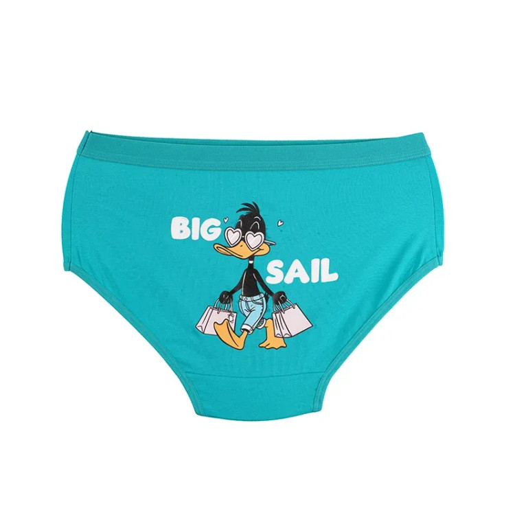 شورت زنانه نخی طرح دار مدل اسلیپ راحت و ضد حساسیت