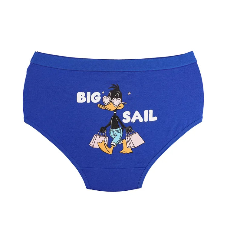 شورت زنانه نخی طرح دار مدل اسلیپ راحت و ضد حساسیت