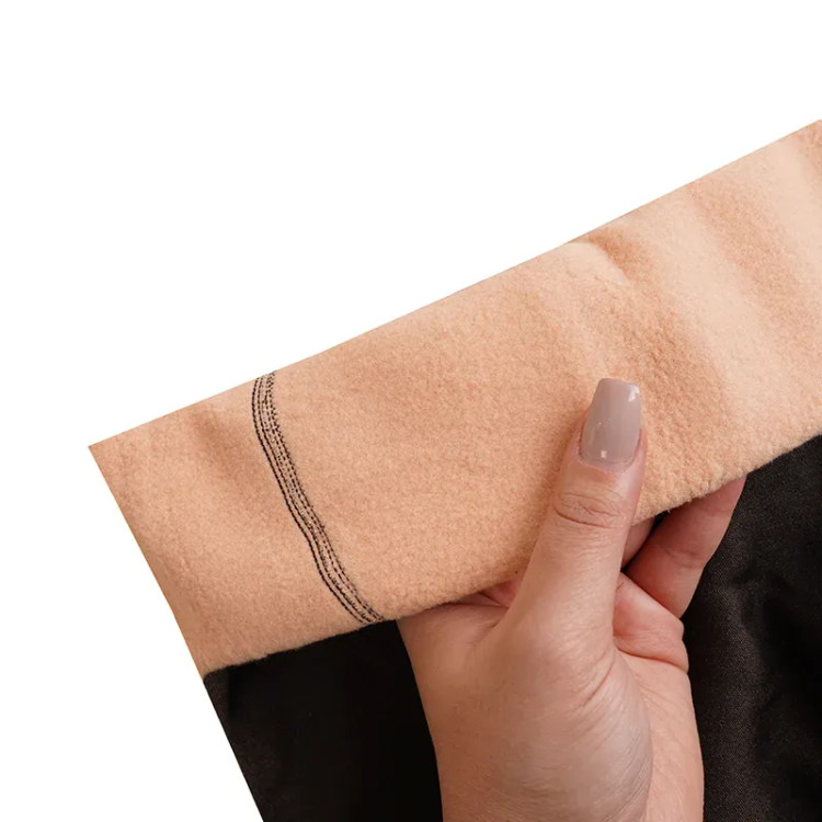 جوراب شلواری ضخیم تو کرکی فاق بلند زنانه سایز بزرگ 3XL-6XL رنگ کرم و مشکی