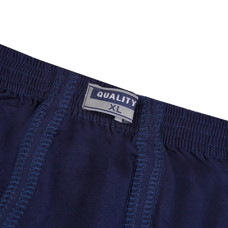 شورت مردانه نخی پادار مدل باکسر سایز بزرگ