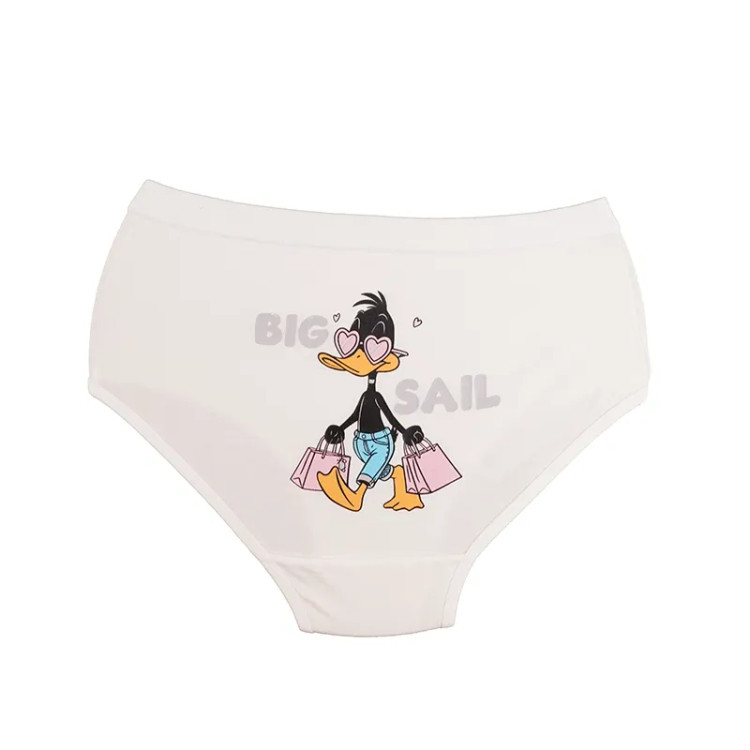 شورت زنانه نخی طرح دار مدل اسلیپ راحت و ضد حساسیت