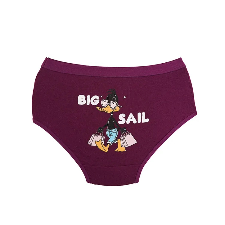 شورت زنانه نخی طرح دار مدل اسلیپ راحت و ضد حساسیت