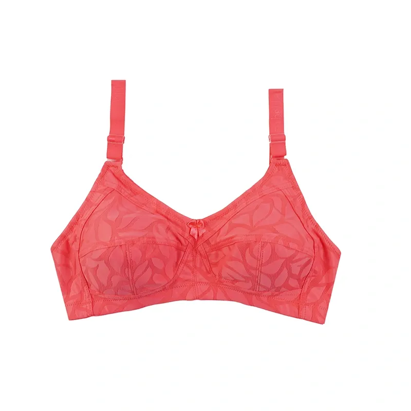 سوتین نخی زنانه مدل بدون فنر کاپ B طرح دار در رنگ های متنوع