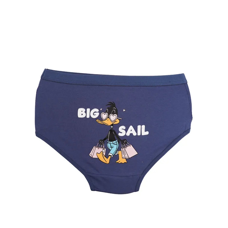 شورت زنانه نخی طرح دار مدل اسلیپ راحت و ضد حساسیت