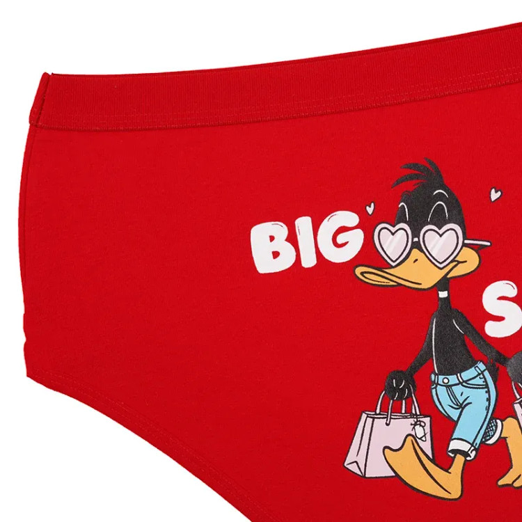 شورت زنانه نخی طرح دار مدل اسلیپ راحت و ضد حساسیت