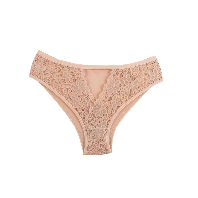 شورت زنانه گیپور نخی مدل اسلیپ طرح دار