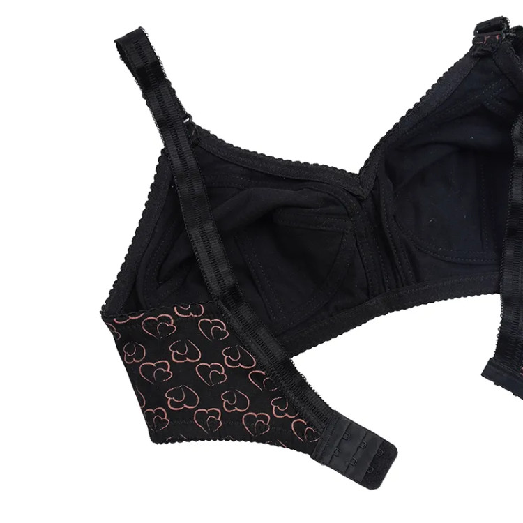 سوتین نخی کاپ B طرح دار زنانه