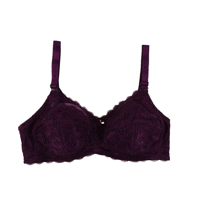 سوتین زنانه گیپور طرحدار بدون فنر مدل 95 و 100