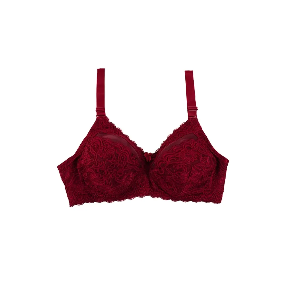 سوتین زنانه گیپور طرحدار بدون فنر مدل 95 و 100