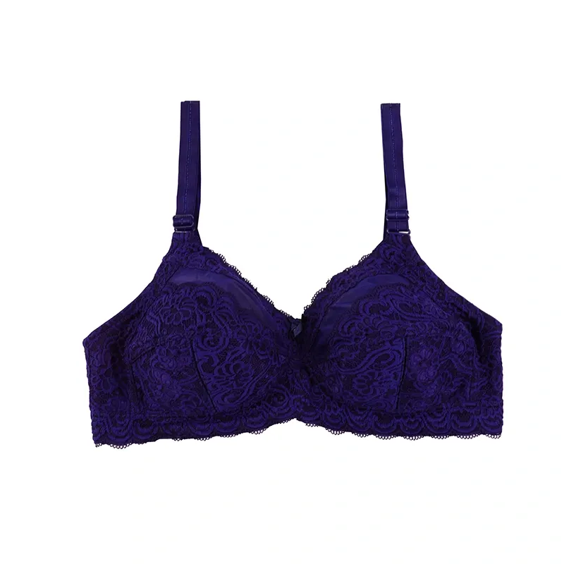 سوتین زنانه گیپور طرحدار بدون فنر مدل 95 و 100