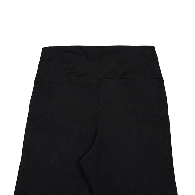 شلوارک ورزشی زنانه میکروفایبر طرح بایکر قد 58 مشکی فری سایز