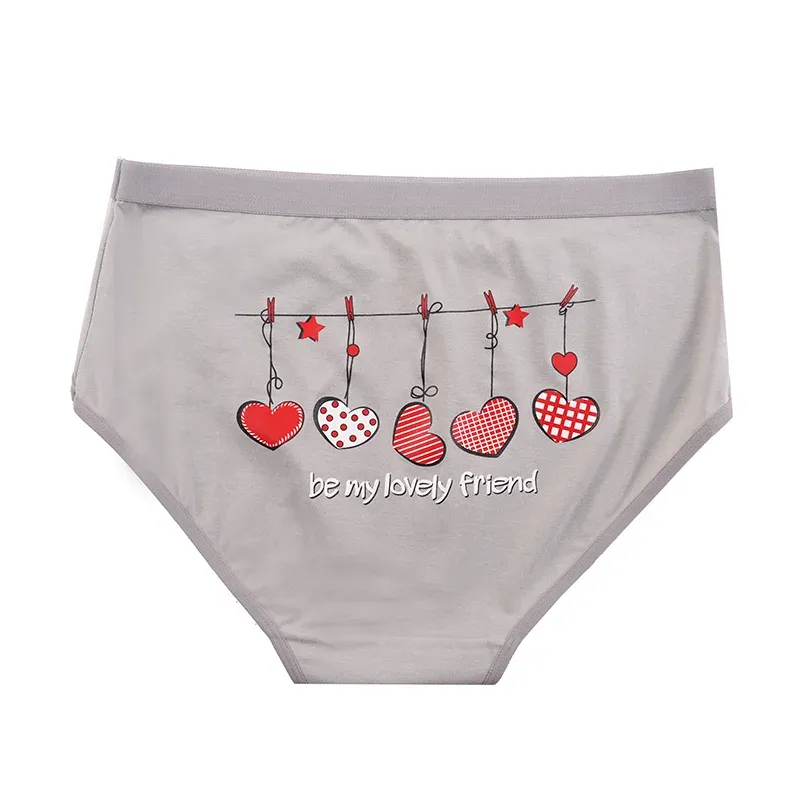 شورت نخی زنانه طرح قلب مدل اسلیپ سایز بزرگ