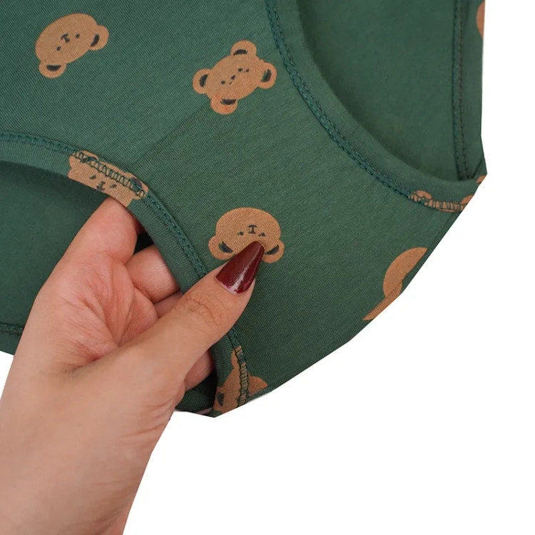 شورت اسلیپ نخی زنانه طرح دار و عروسکی | سایز XL و 2XL