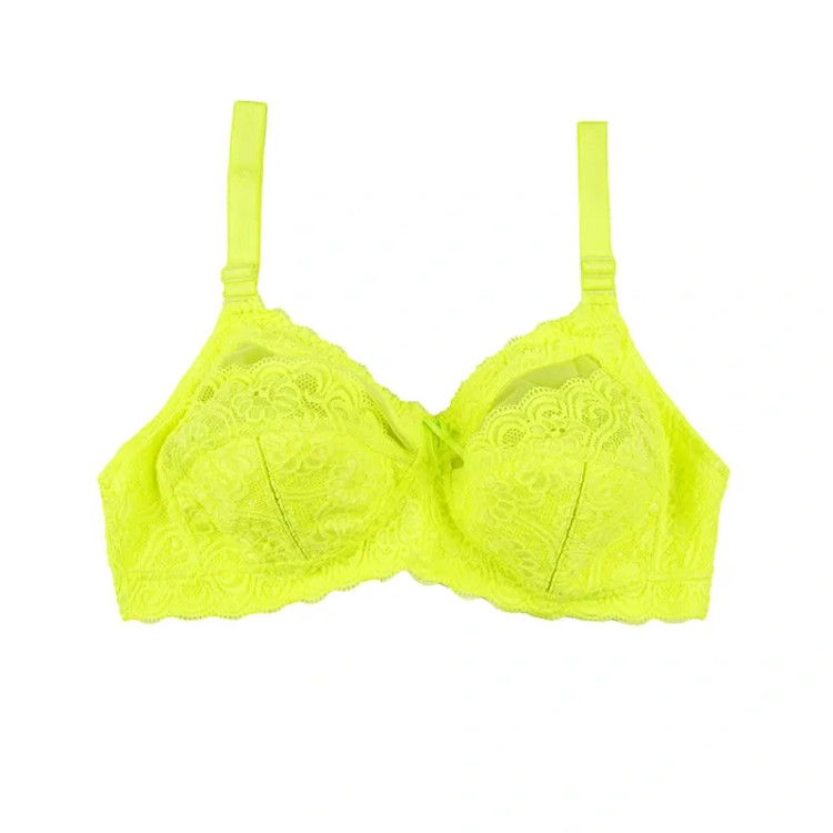 سوتین زنانه گیپور طرحدار بدون فنر مدل 95 و 100