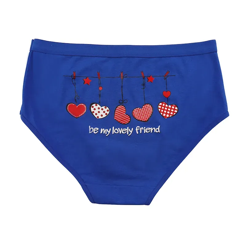 شورت نخی زنانه طرح قلب مدل اسلیپ سایز بزرگ