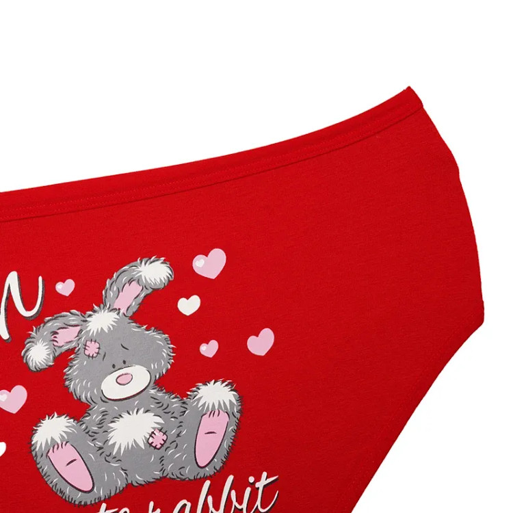 شورت اسلیپ نخی طرح خرگوش بامزه زنانه در سایز XL