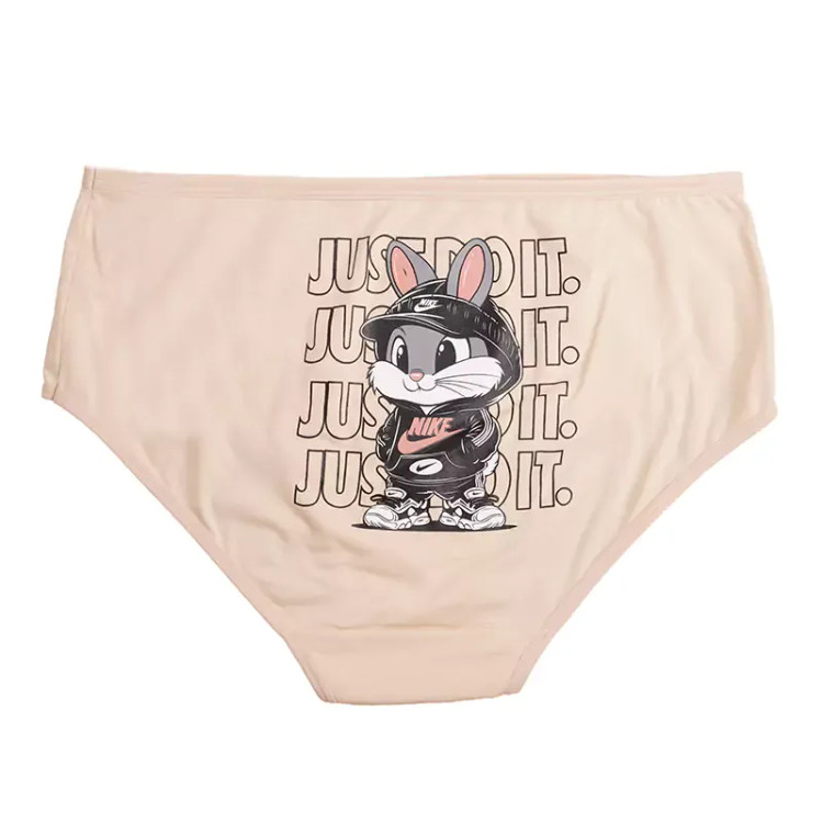 شورت نخی زنانه طرح خرگوشی مدل اسلیپ سایز بزرگ