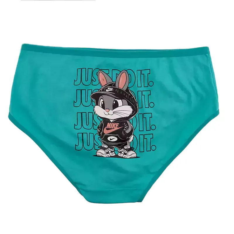 شورت نخی زنانه طرح خرگوشی مدل اسلیپ سایز بزرگ