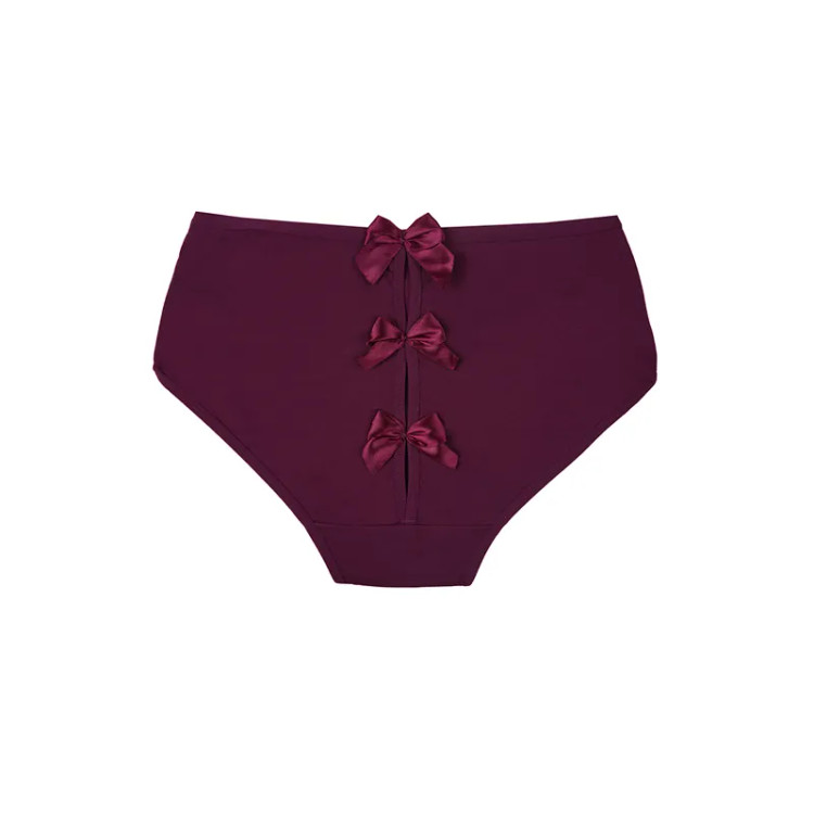 شورت نخی زنانه مدل اسلیپ با پاپیون سایز 2XL