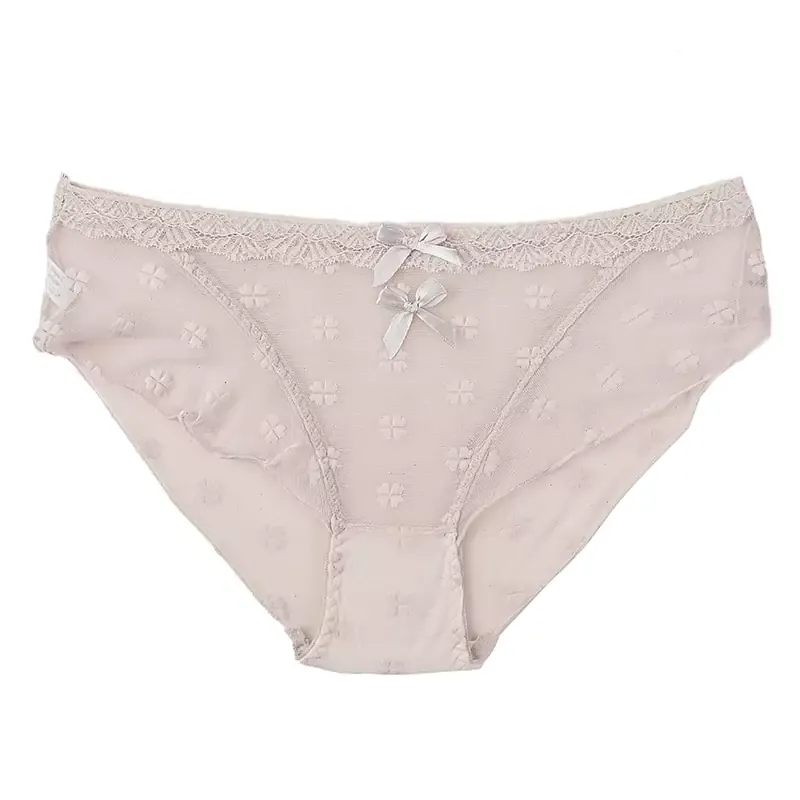 شورت توری زنانه مدل اسلیپ طرح گل برجسته سایز فری