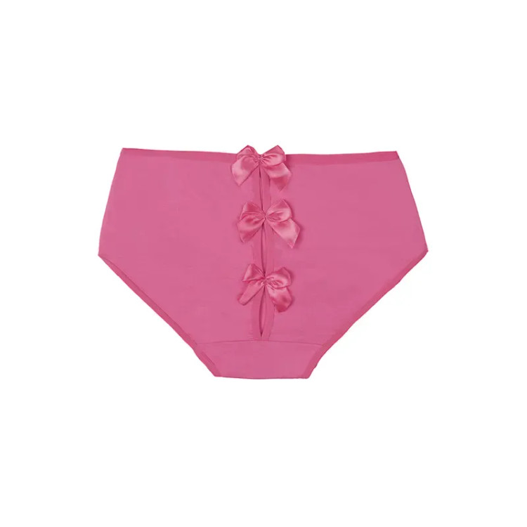 شورت نخی زنانه مدل اسلیپ با پاپیون سایز 2XL