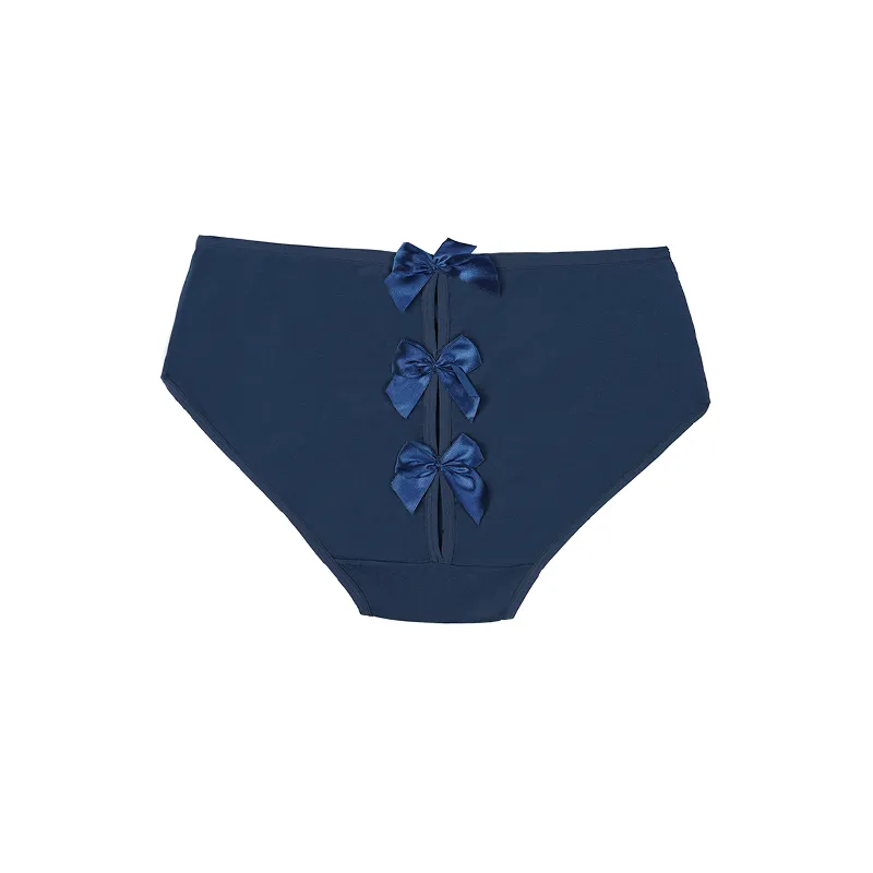 شورت نخی زنانه مدل اسلیپ با پاپیون سایز 2XL