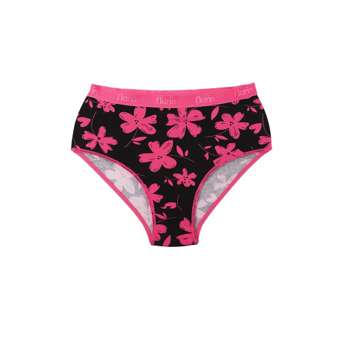 شورت اسلیپ زنانه نخ پنبه طرح گل سایز XL