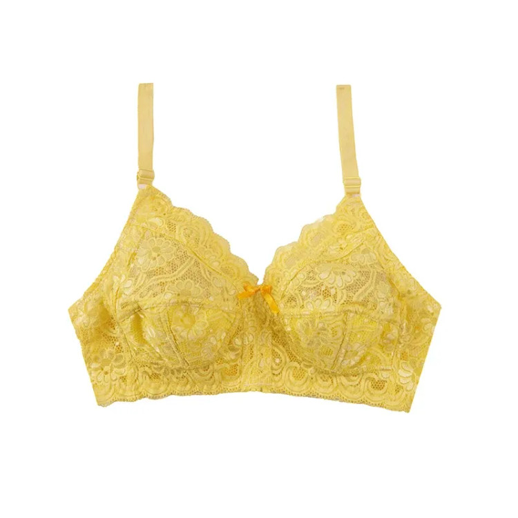 سوتین زنانه دانتل کاپ B بدون فنر مناسب سایز 70 تا 85