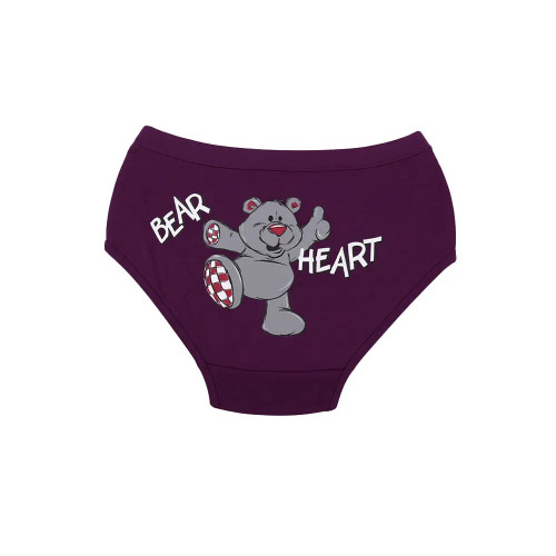 شورت اسلیپ نخی زنانه طرح خرس مدل Bear Heart سایز XL