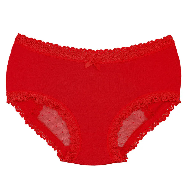 شورت زنانه اسلیپ نخی دانتل گیپور فری سایز