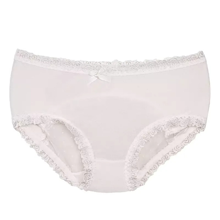 شورت زنانه اسلیپ نخی دانتل گیپور فری سایز