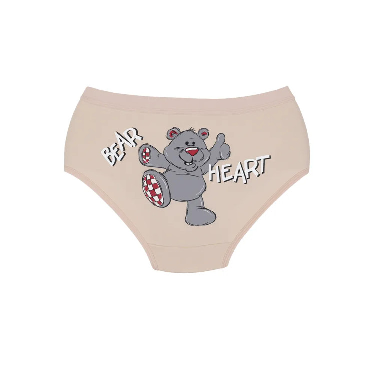 شورت اسلیپ نخی زنانه طرح خرس مدل Bear Heart سایز XL