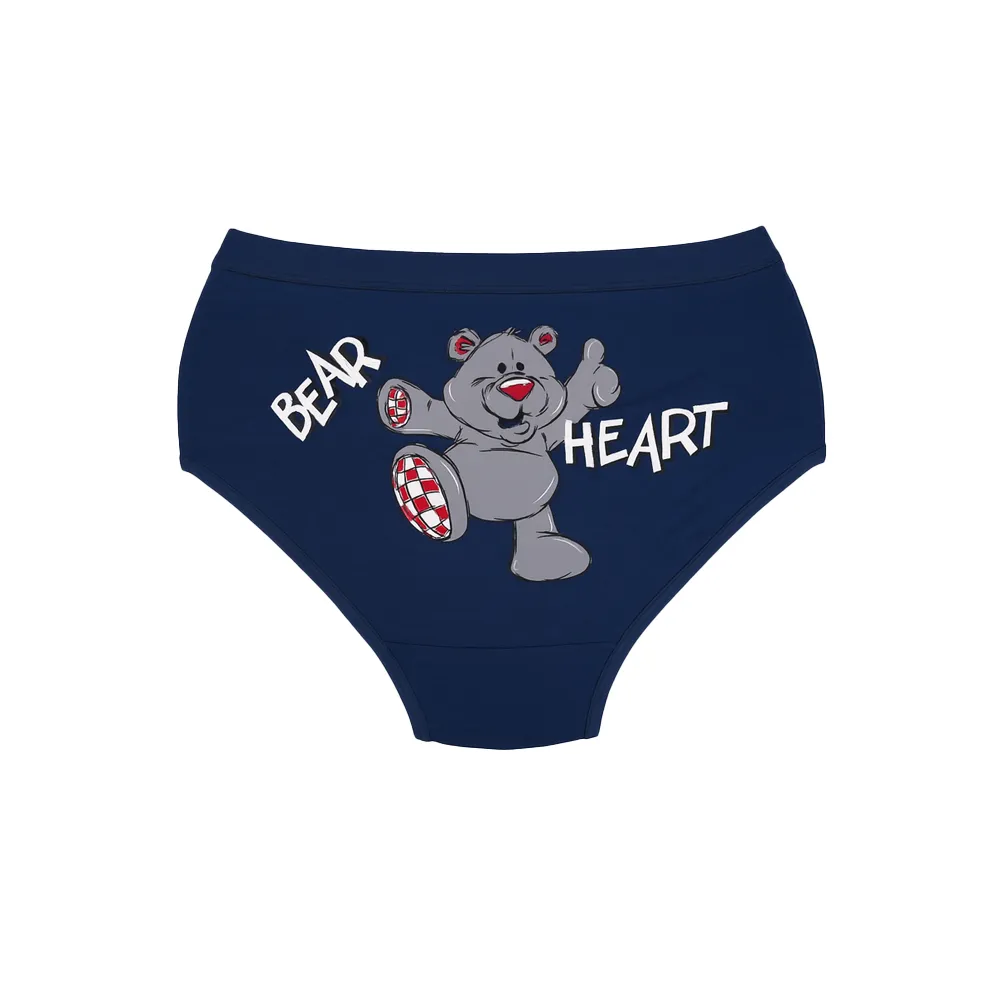 شورت اسلیپ نخی زنانه طرح خرس مدل Bear Heart سایز XL