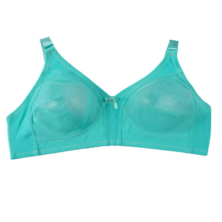 سوتین زنانه تور طرحدار بدون فنر مدل راحتی