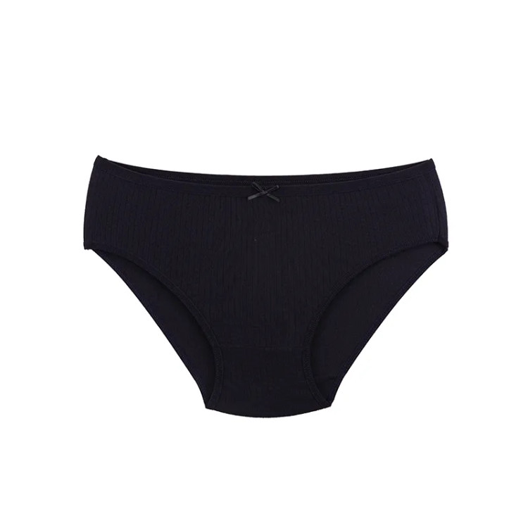 شورت زنانه نخ پنبه مدل اسلیپ طرح دار کمر کشی راحت و بادوام