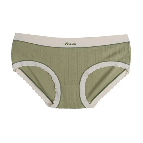 شورت زنانه نخ پنبه مدل اسلیپ فری سایز طرح دار