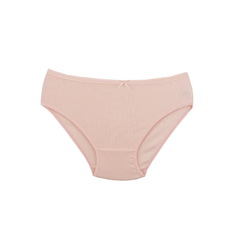 شورت زنانه نخ پنبه مدل اسلیپ طرح دار کمر کشی راحت و بادوام