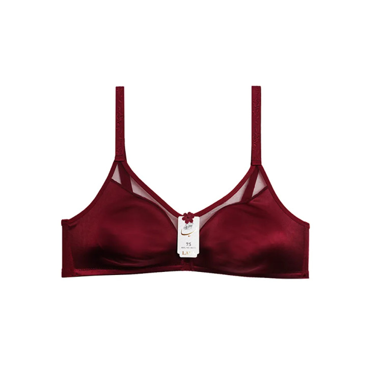 سوتین زنانه پرلون بدون فنر و کاپ بند قابل تنظیم