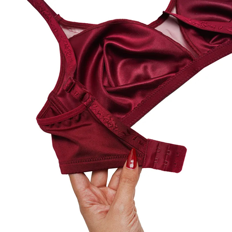 سوتین زنانه پرلون بدون فنر و کاپ بند قابل تنظیم