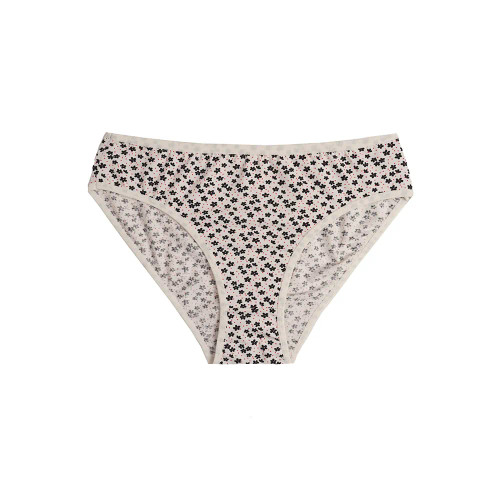 شورت زنانه نخی طرحدار مدل اسلیپ سایز بزرگ