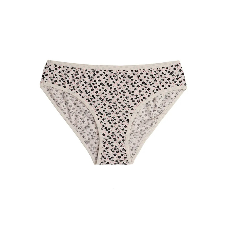 شورت زنانه نخی طرحدار مدل اسلیپ سایز بزرگ