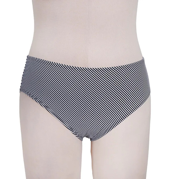 ست مایو زنانه طرح دار کاپ متحرک فری سایز بنددار