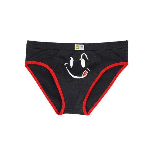 شورت اسلیپ مردانه طرح لبخند نخ پنبه سایز L XL 2XL