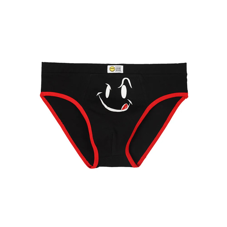 شورت اسلیپ مردانه طرح لبخند نخ پنبه سایز L XL 2XL